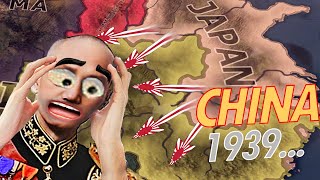 Can 1939 China BEAT Japan  HOI4 Challenge [upl. by Hgielrebmik]