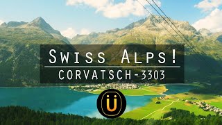 Swiss Alps  Corvatsch 3303 St Moritz [upl. by Eryn486]