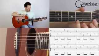 Silent Night  Easy Fingerstyle Guitar Lesson  Tutorial amp Tabs [upl. by Edelsten54]