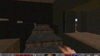 Doom II level 6 The Crusher Secret area in redkey room [upl. by Hilario168]