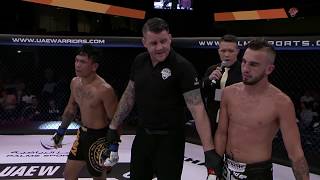 Full Fight  Trent Girdham vs Jayson Margallo  UAE Warriors 9 [upl. by Laeno]