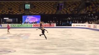 Evgenia Medvedeva  LP Practice Worlds 2016 333 combo RipponTano [upl. by Wylen]