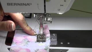 Bernina 710 45 Gathering Stitch [upl. by Bowlds]