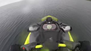 SeaDoo RxPx 300 RS 2018 stock top speed [upl. by Meredeth]