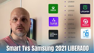 Finalmente Samsung liberou jogos em nuvem nas TVs 2021 [upl. by Nnyleimaj]