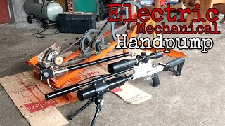 electrical mechanical hand pump for pcp airguns from washing machine Part 2 [upl. by Lorrad768]