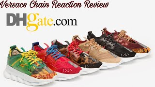 Versace Chain Reaction Review from DHgate [upl. by Siramad535]