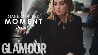 Makers of the Moment Beauty Behind the Scenes Photoshoot  Glamour UK [upl. by Favianus]