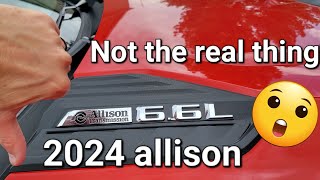 2024 Chevrolet Silverado 2500 HD 66 L8T v8 with allisonor is it a fake oh boy [upl. by Kolnos]