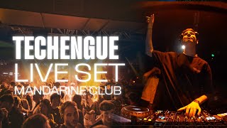 TECHENGUE Live Set  TOBIAS GERARD Mandarine Club [upl. by Pattin273]