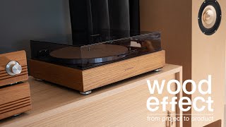 Pioneer PL 12D  restoration to splendor Making a new wooden turntable plinth [upl. by Eitsirhc]