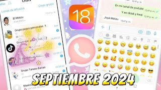 ✅Whatsapp Estilo Iphone  Descargar WHATSAPP Estilo Iphone 🤩 Ultima versión 2024 😱 [upl. by Alyose]