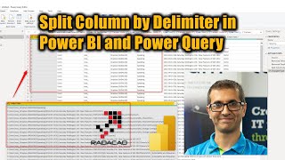 Split Column by Delimiter in Power BI and Power Query [upl. by Milano246]