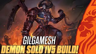 GILGAMESH DEMON SOLO 1v5 BUILD [upl. by Dom849]