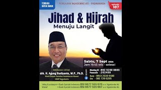 Pengajian Ngademke Ati  Padmanaba ke187 oleh Ustad drh H Agung Budiyanto MP PhD7 Sept 2024 [upl. by Santiago187]