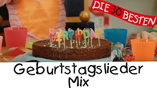 GeburtstagsliederMix  Kinderlieder zum Mitsingen und Bewegen [upl. by Elish]