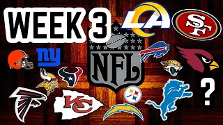 FULL NFL WEEK 3 Picks and Predictions 2024 [upl. by Riccio]