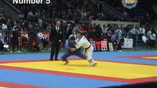 Won Hee Lees Tai Otoshi [upl. by Huppert]