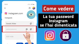 Come trovare la password e il nome utente di Instagram  Come vedere la tua password di Instagram [upl. by Atinyl]