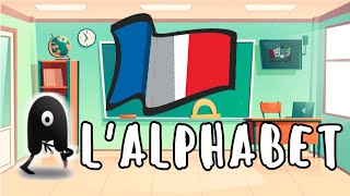 ♫ LAlphabet en Français  El abecedario en Francés 🇫🇷 [upl. by Eikcor730]