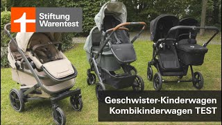 Test Kinderwagen 2023 Kaufberatung Geschwister und Zwillingskinderwagen amp Kombikinderwagen [upl. by Kealey801]