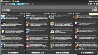 Manage Twitter Facebook and LinkedIn ALL With TweetDeck [upl. by Erdnoed515]