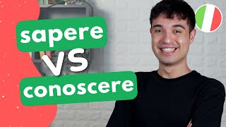 SAPERE vs CONOSCERE quale usare in Italiano ita audio [upl. by Hey]