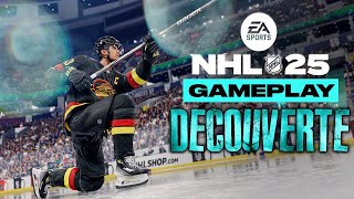 NHL 25  Découverte Gameplay FR [upl. by Tierell]