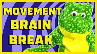 Preschool Movement Song  Locomotion amp gross motor skills for kids [upl. by Fritts637]