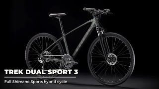 Trek Dual Sport 3 2021 First Malayalam Full Review  Best Sports Hybrid in India  Full Shimano [upl. by Wolff827]