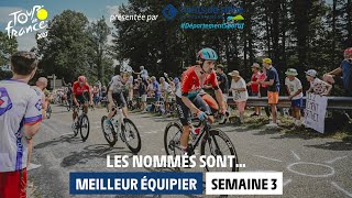 Votez pour le Meilleur Equipier de la 3e semaine du Tour de France [upl. by Eltsyek]