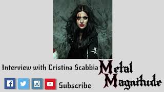 Interview Cristina Scabbia of Lacuna Coil [upl. by Ahsilek]