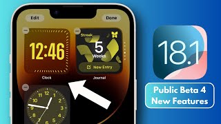 iOS 181 Public Beta 4 is OUT with NEW FEATURES [upl. by Conny834]