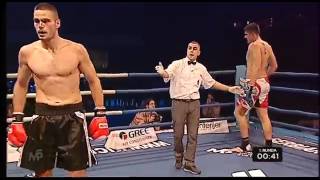 Darko Miličić  Darko Milicics Kickboxing Debut [upl. by Aleibarg991]