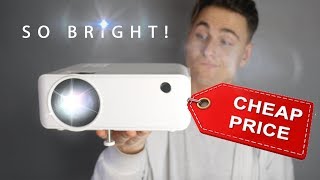 2019’S Best Cheap Projector  APEMAN HD Mini Projector LC550 [upl. by Vola324]