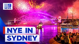 Millions to pack Sydney Harbour this New Years Eve  9 News Australia [upl. by Rufena]