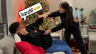 I CALLED MY EX FOR CHRISTMAS PRANK  Vlogmas Day 23 [upl. by Aikemal]