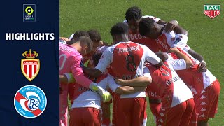 AS MONACO  RC STRASBOURG ALSACE 3  2  Highlights  ASM  RCSA  20202021 [upl. by Leehar]