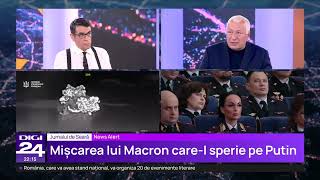 Scutaru Cred că rușii vor încerca să lovească obiectivele militare unde sunt consilieri francezi [upl. by Geldens669]