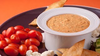 How to Make Roasted Red Bell Pepper Dip [upl. by Samy]