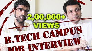 BTech Campus Placement  Job Interview  buZZing Interview 07  Praveenkumar Reddy  Reenactment [upl. by Chenay805]