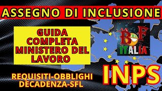 ASSEGNO DI INCLUSIONE 🌟 GUIDA COMPLETA ADI 2024🌟 [upl. by Kalie]