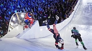 Red Bull Crashed Ice  les chutes les plus spectaculaires [upl. by Alon]