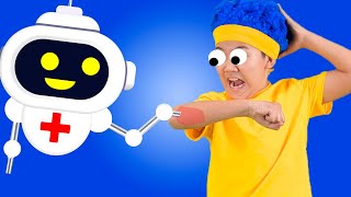 Robot Doctor with Mini DB  D Billions Kids Songs [upl. by Snyder23]