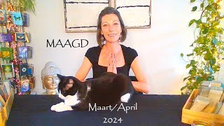 🤩MAAGD🤩 Maart April 2024 🤩De Bevrijding  Tarot Reading [upl. by February383]