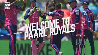 Paarl Royals  Betway SA20 Season 2 [upl. by Namharludba820]