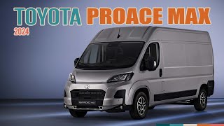 AllNew 2024 Toyota PROACE MAX Innovation in Commercial Mobility [upl. by Crosby219]