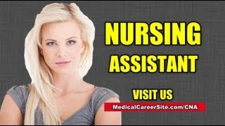 Nursing Assistant Certified Nursing AssistantCNA [upl. by Nylhsoj]