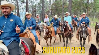 🐴CABALGATA SURUTATO 2023⛰️ La mejor cabalgata de México 🇲🇽 [upl. by Ahsla524]