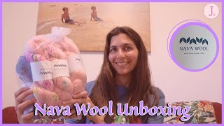 The Yarntator  Nava Wool Unboxing [upl. by Acey]